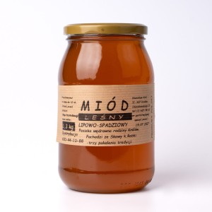Miód leśny lipowo-spadziowy