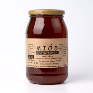 Miód spadziowy iglasty